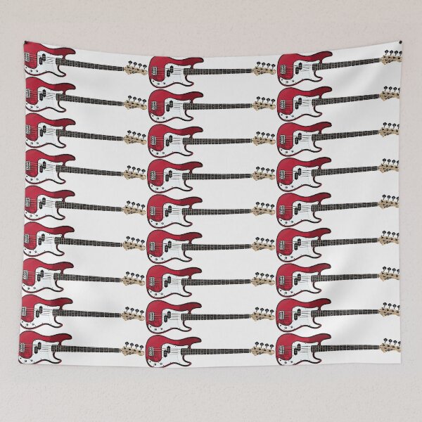 Item preview, Bass Guitar in Red designed and sold by Havocgirl.