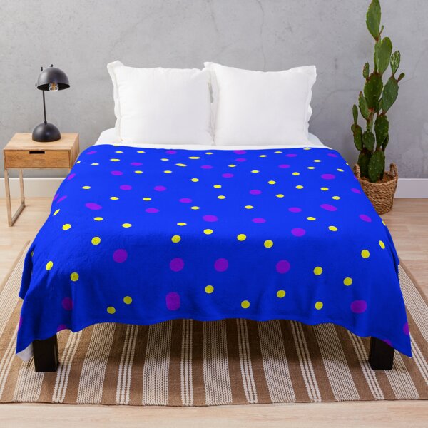 Item preview, Mini Dots On Blue designed and sold by Roanemermaid.