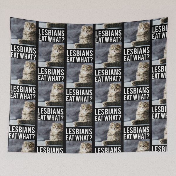 Item preview, ¿Lesbianas comen qué? designed and sold by Vespertina Wonder.