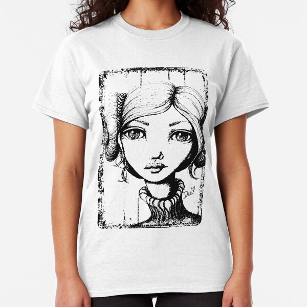 Space Buns - Outline Version Classic T-Shirt