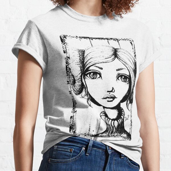 Space Buns - Outline Version Classic T-Shirt