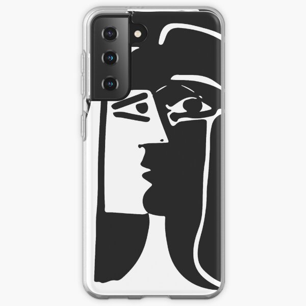 Pablo Picasso Kiss 1979 Artwork Reproduction For T Shirt, Framed Prints Samsung Galaxy Soft Case