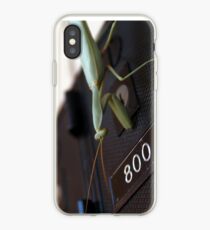 Praying Mantis collects the mail iPhone Case