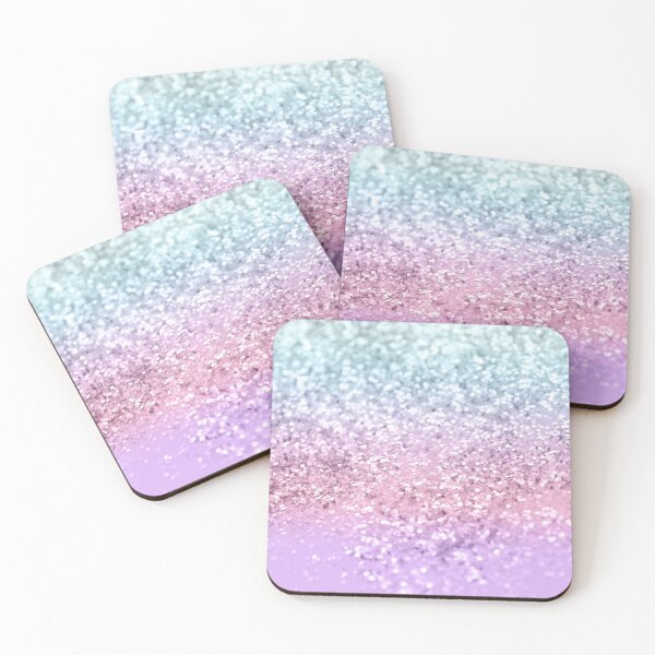 Aperçu de l'œuvre Unicorn Girls Glam #4 (Photo de paillettes uniquement - non réfléchissante) créée et vendue par Anita's & Bella's Art.