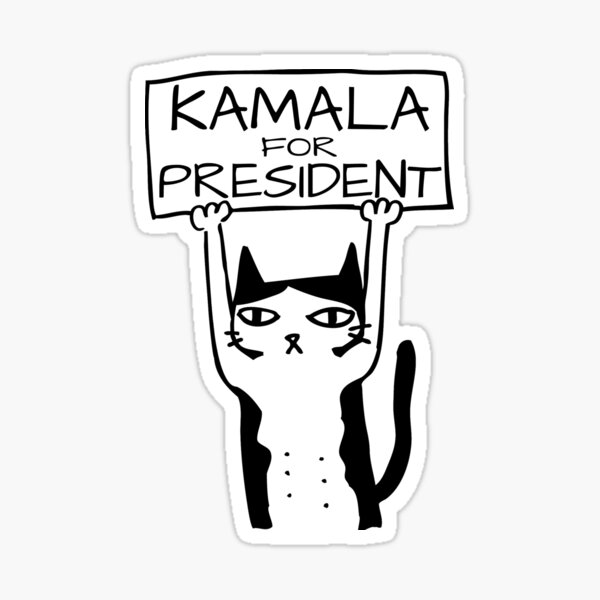Item preview, Kamala Harris For President designed and sold by blueavocado.
