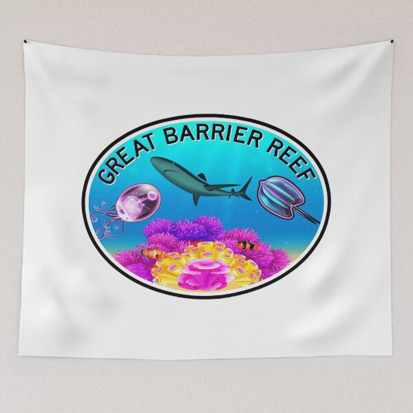 Item preview, Great Barrier Reef Australia Shark designed and sold by DESTINATIONS DECAL.