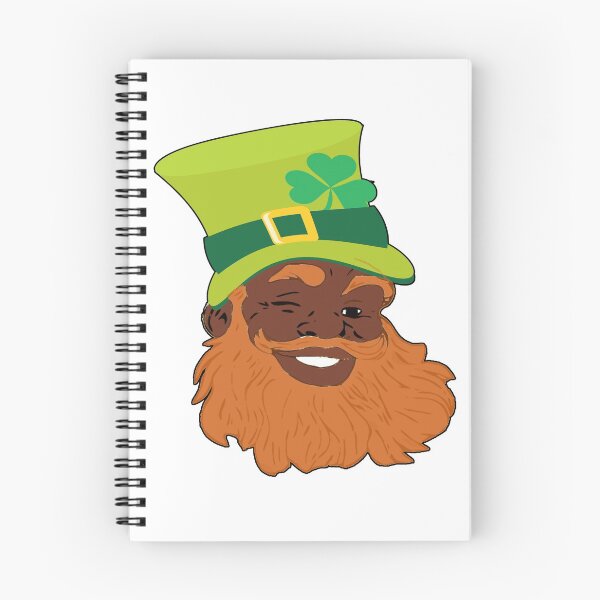 Item preview, Winking Black Irish Leprechaun St. Patrick's Day African American designed and sold by funnytshirtemp.