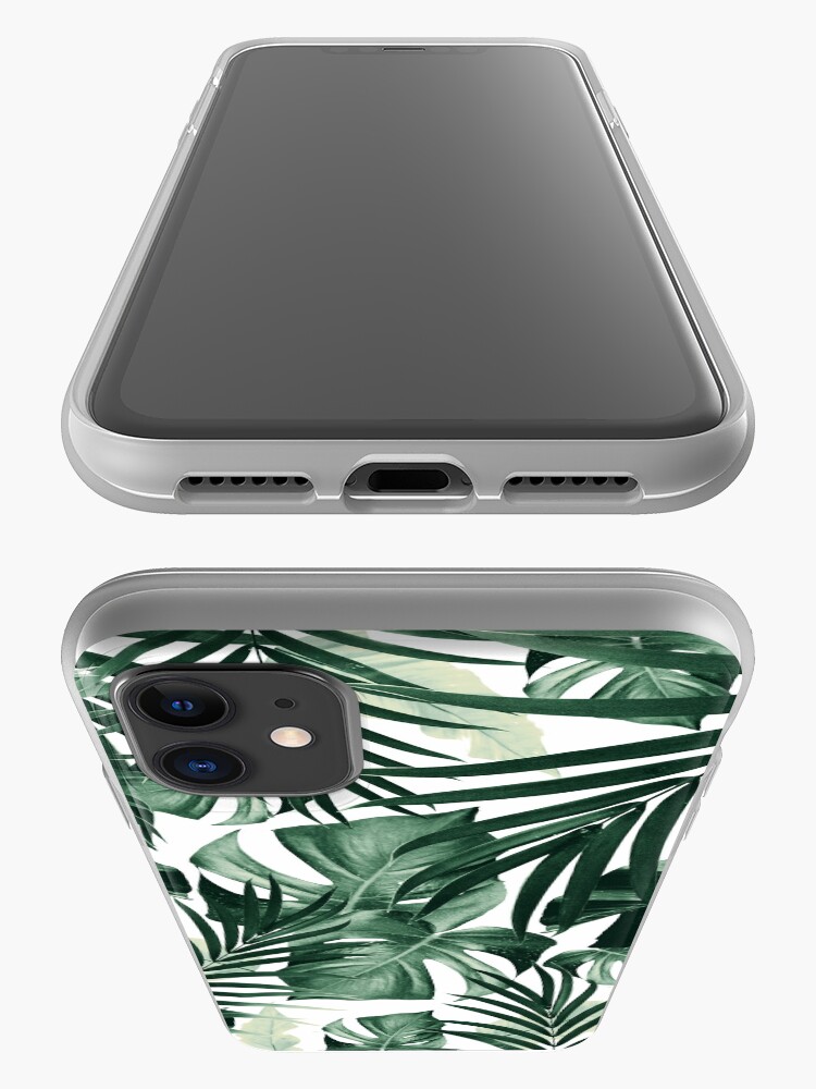 Alternate view of Tropical Jungle Leaves Pattern #4 #tropical #decor #art iPhone Case & Cover