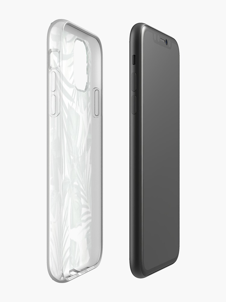 Alternate view of Tropical Jungle Leaves Pattern #4 #tropical #decor #art iPhone Case & Cover