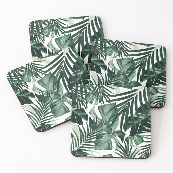 Item preview, Tropical Jungle Leaves Pattern #4 #tropical #decor #art designed and sold by Anita's & Bella's Art.