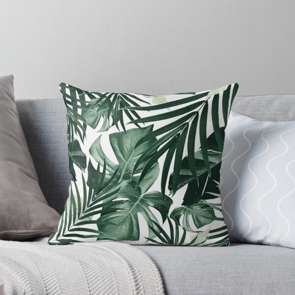 Aperçu de l'œuvre Modèle de feuilles de jungle tropicale # 4 #tropical #decor #art créée et vendue par Anita's & Bella's Art.