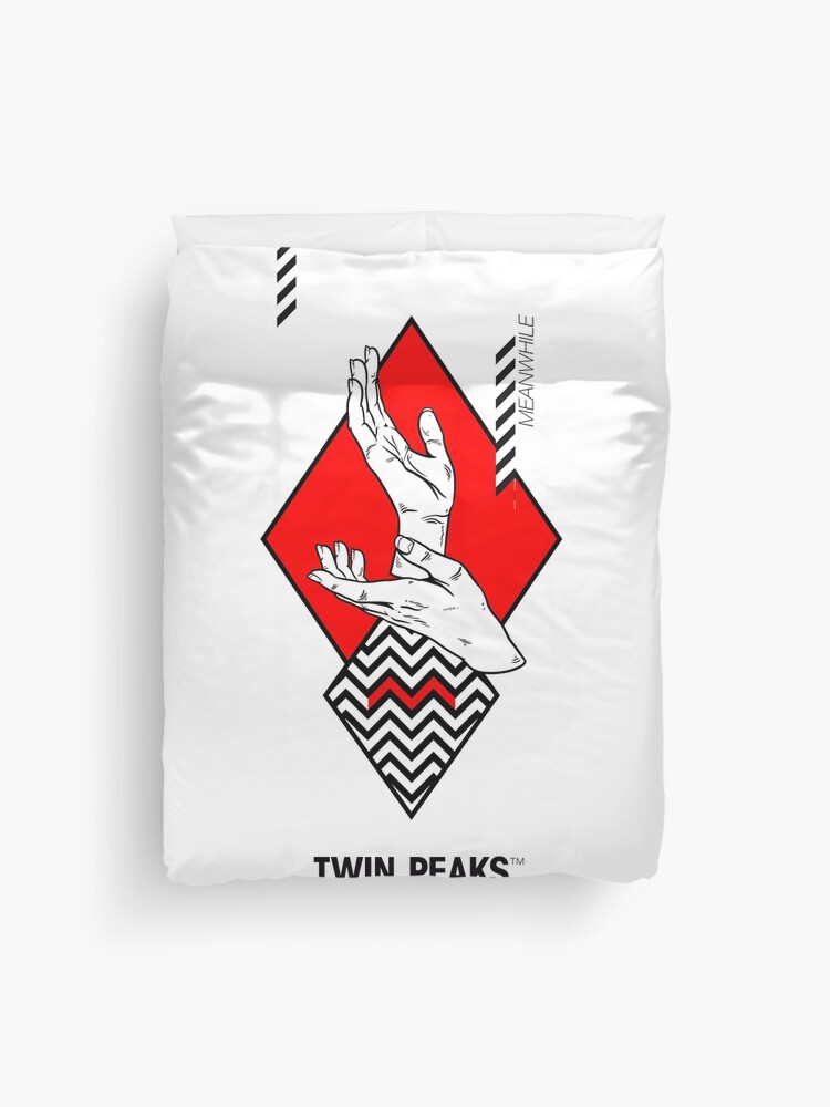 twin peaks duvet cover