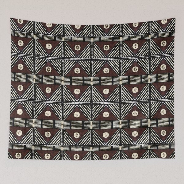 Item preview, Fijian Tapa Cloth 7 by Hypersphere designed and sold by Hypersphere.