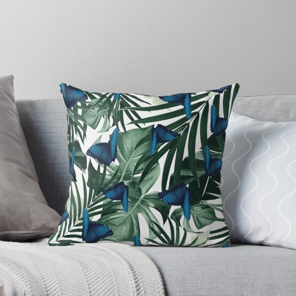 Artikel-Vorschau von Tropischer Schmetterlings-Dschungel verlässt Muster # 1 #tropical #decor #art, designt und verkauft von Anita's & Bella's Art.