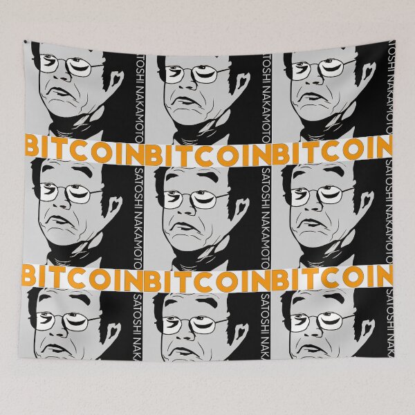 Artikelvorschau, Satoshi Nakamoto entworfen und verkauft von ColoCryptonaut.