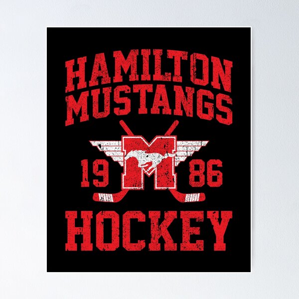 Artikel-Vorschau von Hamilton Mustangs Hockey (Variante), designt und verkauft von huckblade.