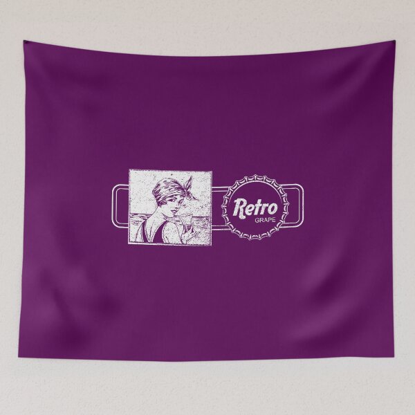 Item preview, Retro Grape Soda Ad designed and sold by GloopTrekker.