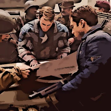 Artwork thumbnail, Planning Attack by RustedSoldier