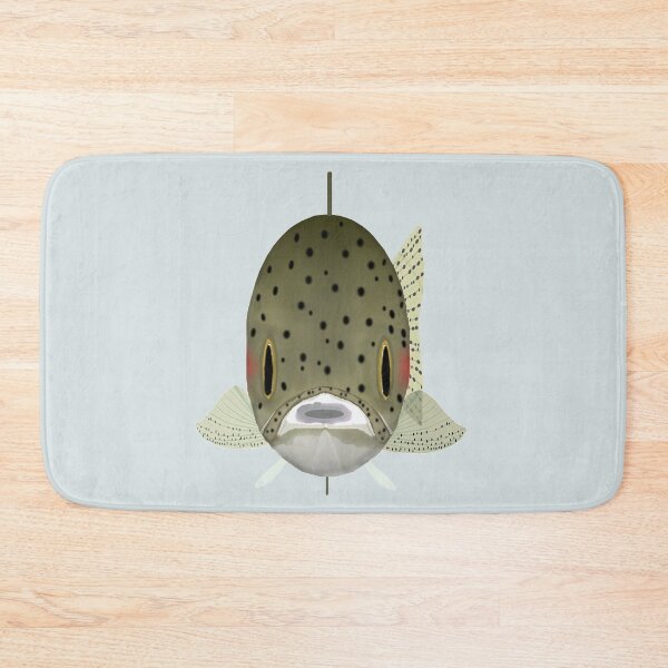 Item preview, Rainbow Trout - Fish Head designed and sold by fishfolkart.
