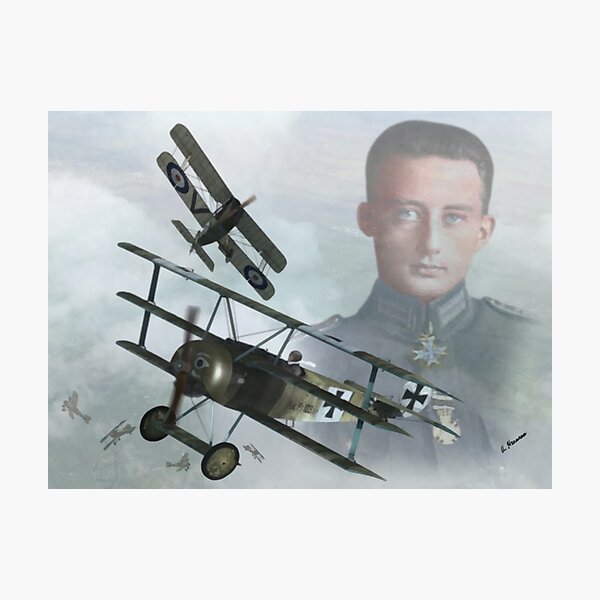 Leutnant Werner Voß Photographic Print