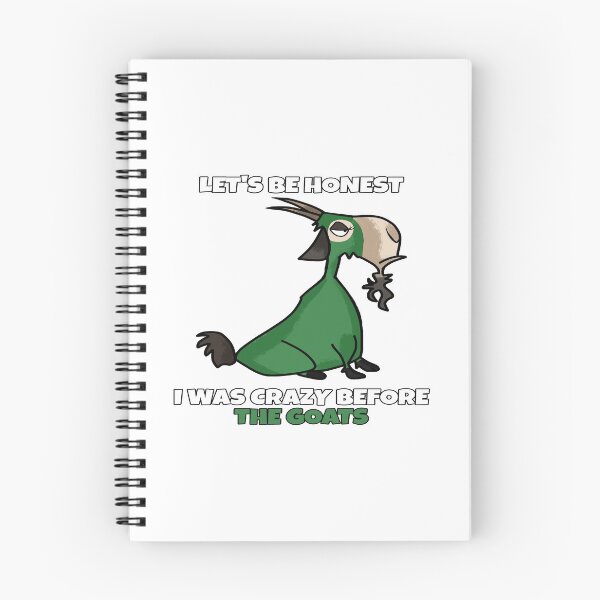 Item preview, Crazy Goat Lover Funny Life Quoate Goats Pun designed and sold by Maljonic.