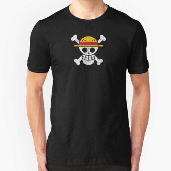 Straw Hat Pirates Jolly Roger Slim Fit T-Shirt
