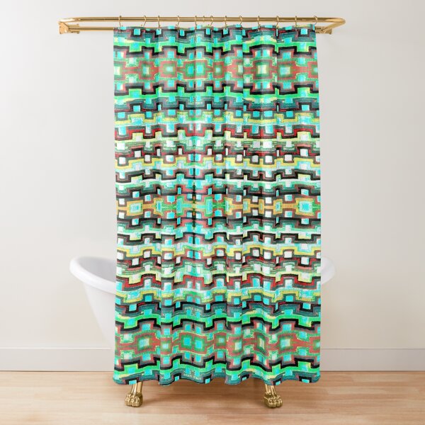 Navajo Colors 19 by Hypersphere Shower Curtain