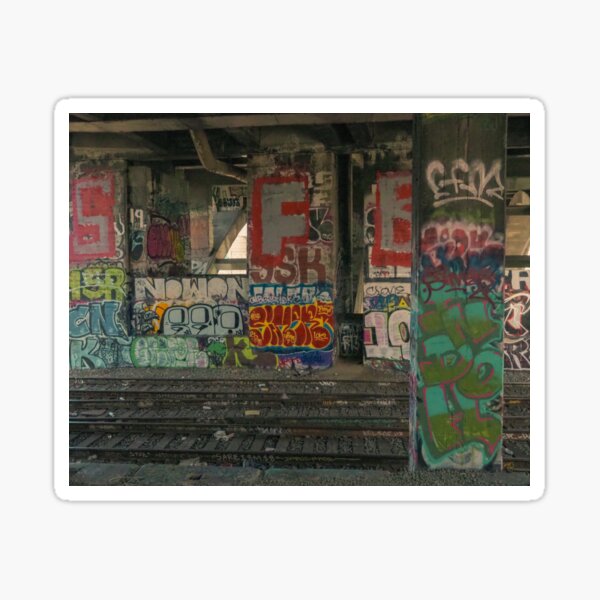 "tagging" Sticker by nbeltran Redbubble