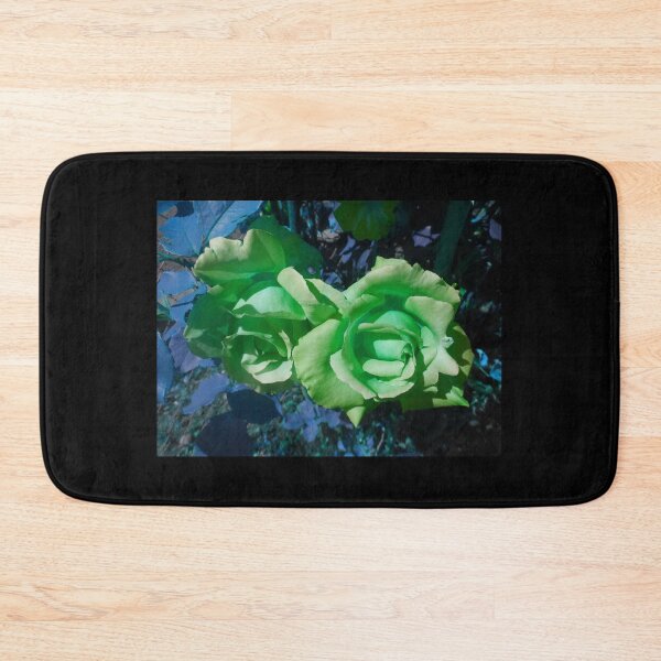 Item preview, 2 green roses, blue 06/23/19 designed and sold by Shellaqua.