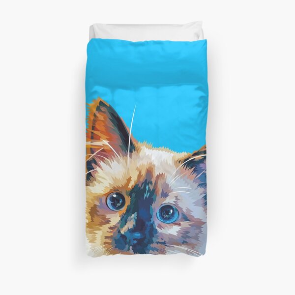 Beautiful cat Duvet Cover