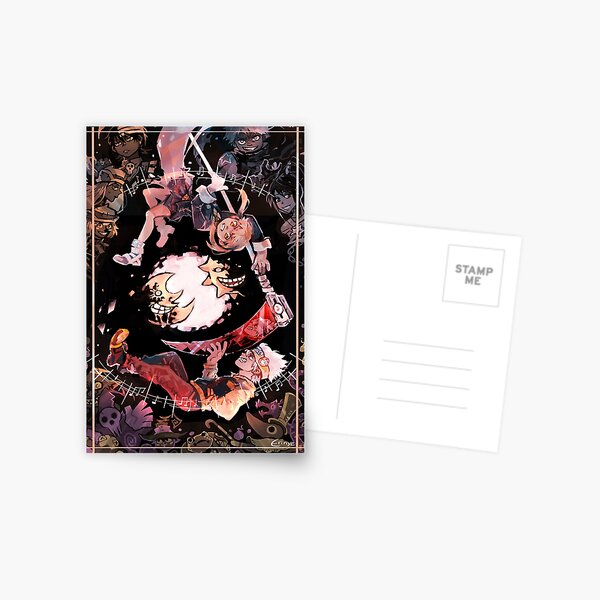 Soul eater poster Postcard