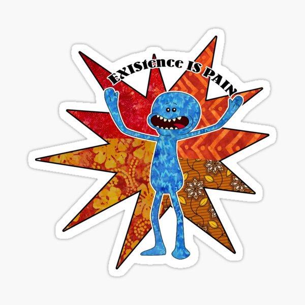 Item preview, Groovy Mr. Meeseeks Can Do Existence is pain design designed and sold by artbyomega.