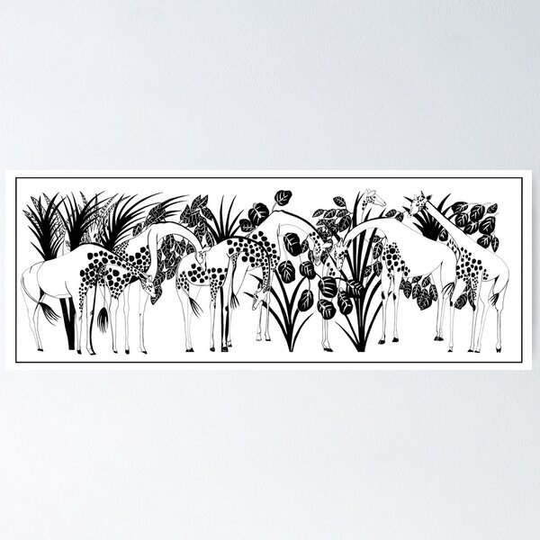Item preview, Giraffes designed and sold by magicalview.