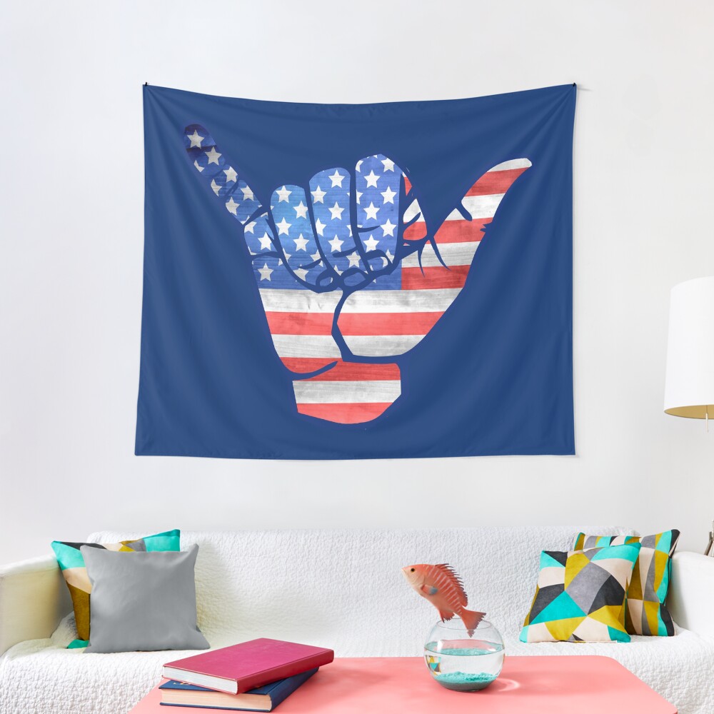Shaka USA Tapestry