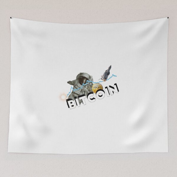 Item preview, Bitcoin to the moon designed and sold by ColoCryptonaut.