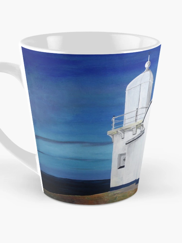 Thumbnail 3 of 4, Coffee Mug, Tacking Point Lighthouse designed and sold by Margo Humphries.