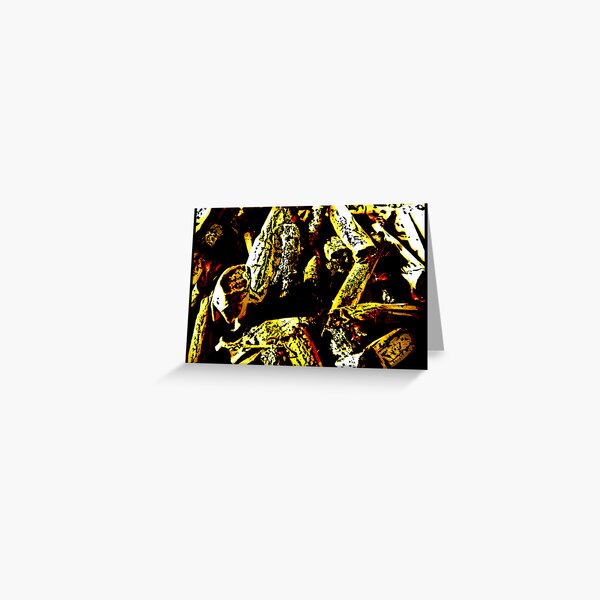 Ashes To Ashes Greeting Card