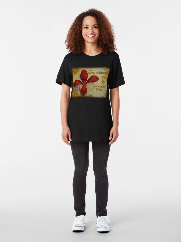 Alternate view of Memories of Gardens Past Slim Fit T-Shirt