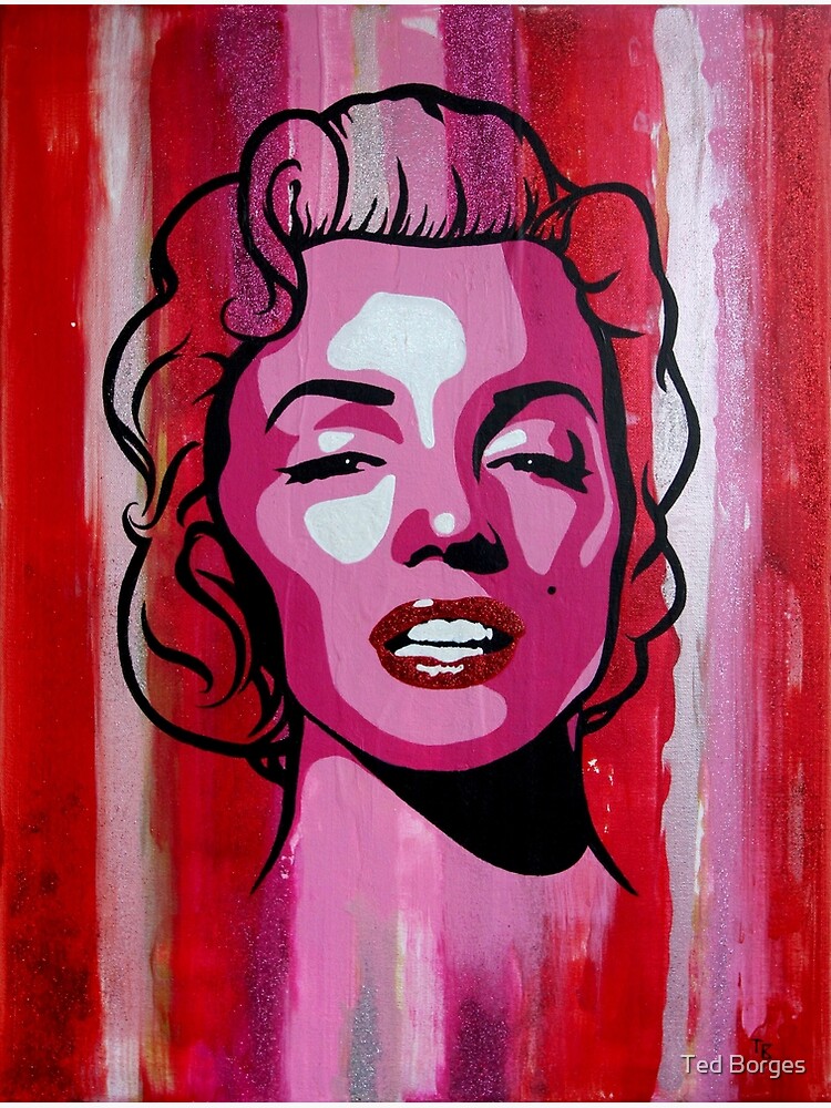 Marilyn Monroe Portrait by tedborges