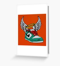 Dunk from above Greeting Card