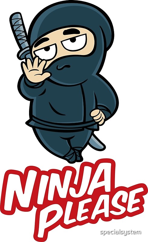 ninja please shirt