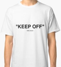 Off White Ikea Keep Off Rug Black/White Virgil Abloh - Christmas St Valentines Day New Year Tshirt Gift Idea for Boys Girls Women Men Classic T-Shirt