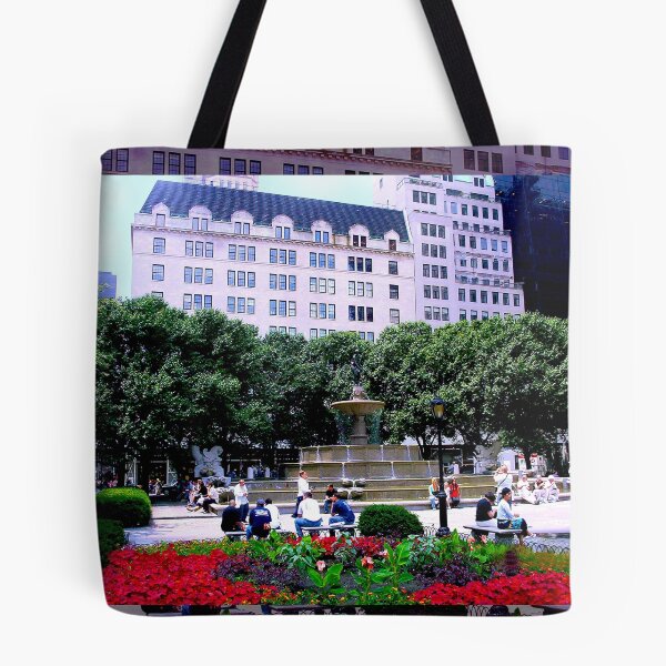 Item preview, Plaza Hotel/Fountain, NYC, NY designed and sold by Ellen Turner.