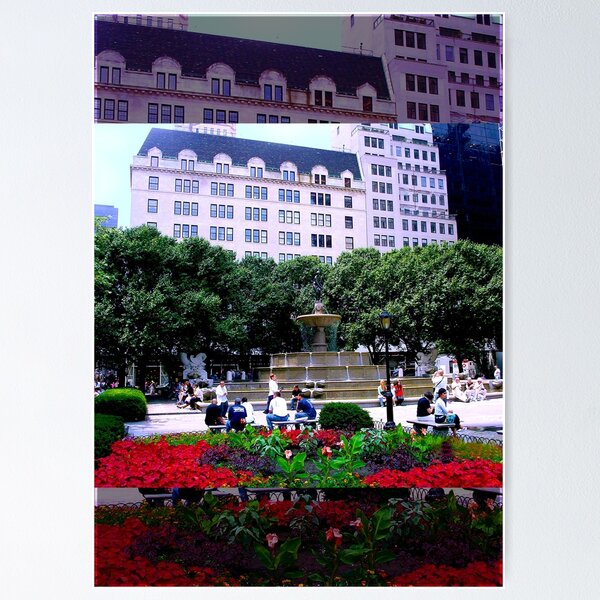 Item preview, Plaza Hotel/Fountain, NYC, NY designed and sold by Ellen Turner.