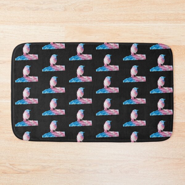 Item preview, The Bird Isn't a Pirate But He Does Have Pride; Trans Flag Variant designed and sold by ArtisticPotato1.