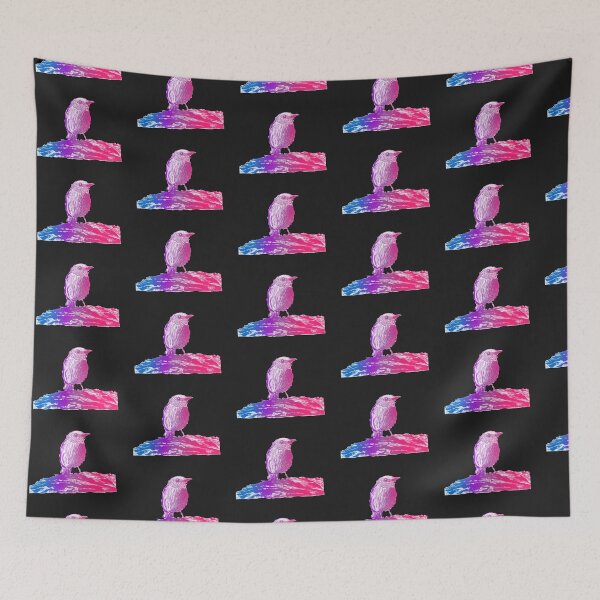 Item preview, The Bird Isn't a Pirate But He Does Have Pride; Bi Flag Variant designed and sold by ArtisticPotato1.