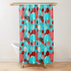 Circlets 13 by Hypersphere Shower Curtain