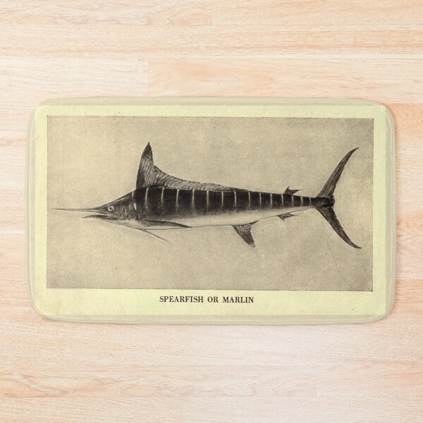 Item preview, Vintage Marlin Illustration (1921) designed and sold by BravuraMedia.