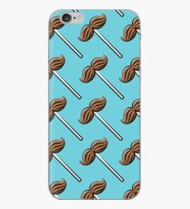 Vinilo o funda para iPhone Paletas De Bigote - Azul