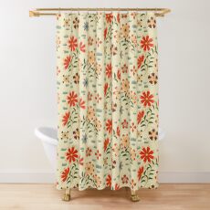 Japonaise 48 by Hypersphere Shower Curtain